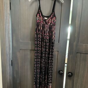 Arden B maxi dress with adjustable straps
